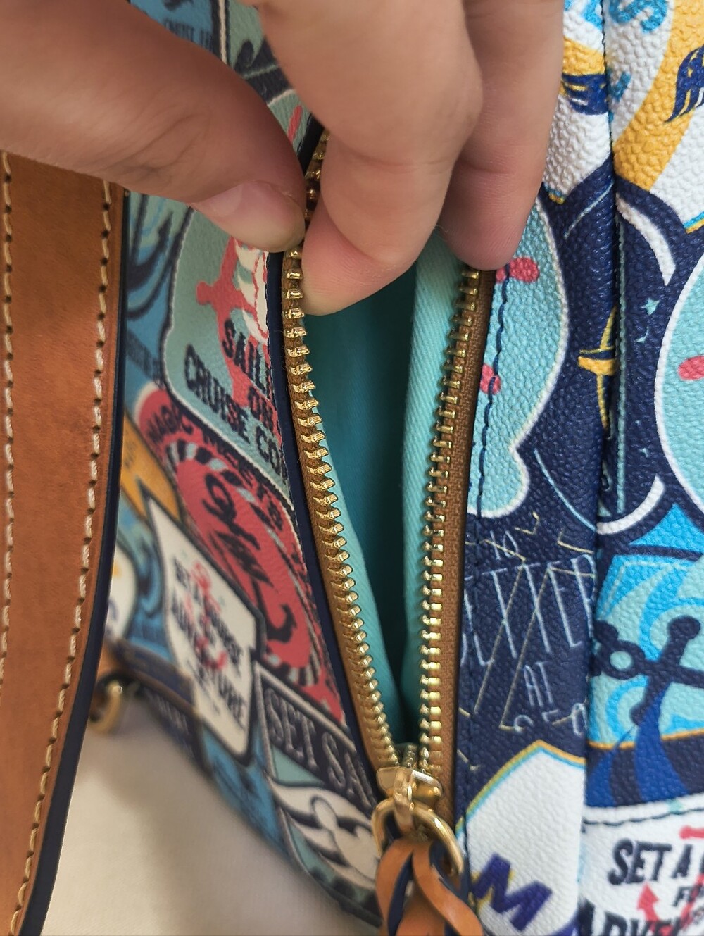 Disney Cruise Line Dooney & Bourke | Sticker Backpack Design - Picture 5 of 9